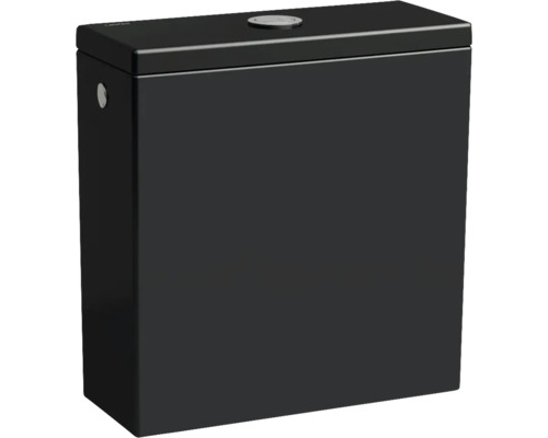 Réservoir de chasse d'eau LAUFEN noir brillant H8293320209721