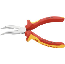 Knipex VDE-Radio Flachrundzange mit Schneide 160 mm