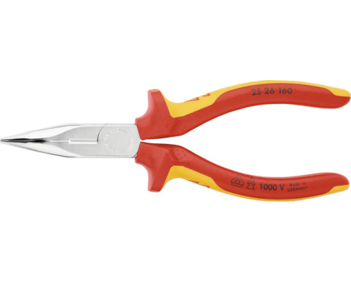 Pince à bec effilé Knipex avec poignée multi-composants