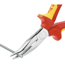 Knipex VDE-Radio Flachrundzange mit Schneide 160 mm