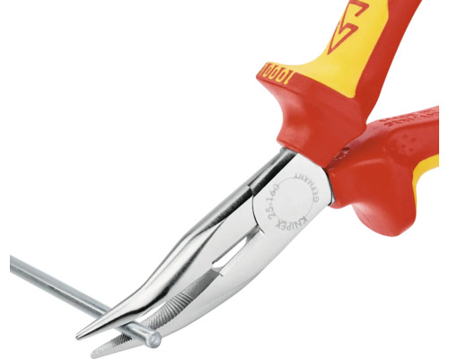 Pince à bec Knipex pour saisir une tige métallique