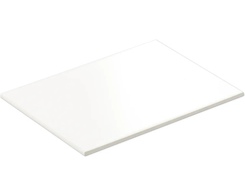 form&style Steingut Wandfliese OLBIA weiss matt 20 x 25 x 0,7 cm Einzelne rechteckige Wandfliese