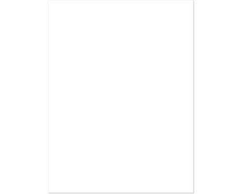 form&style Steingut Wandfliese GAMMA weiss glänzend 25 x 33 x 0,7 cm Weißes Bild