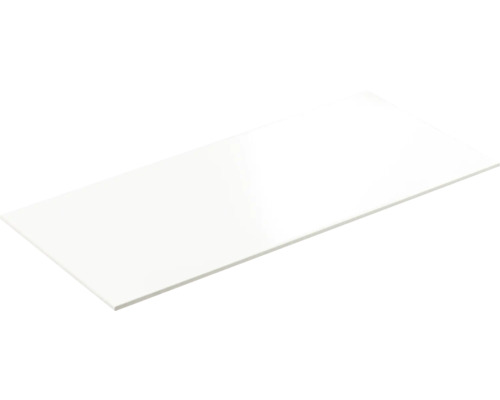 form&style Steingut Wandfliese OLBIA weiss matt 30 x 60 x 0.8 cm Weisse Bauplatte