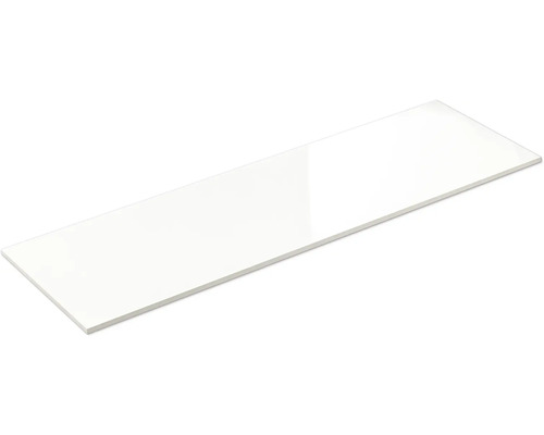 MIRAVA Steingut Wandfliese PORTO weiss glänzend 29,8 x 89,8 x 0,8 cm Arbeitsplatte