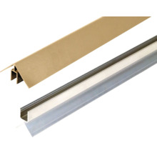 Deux profilés pour revêtements de sol ou muraux