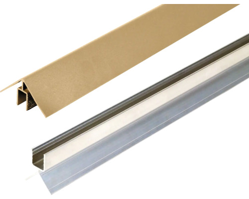 Deux profilés pour revêtements de sol ou muraux