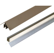 Images de deux bandes de profil pour revêtements de sol