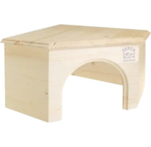Holzhaus für Kleintiere mit Eingang