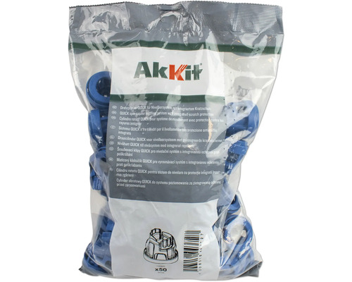 Akkit Cylindre rotatif Quick en pack de 50 pour systèmes de nivellement