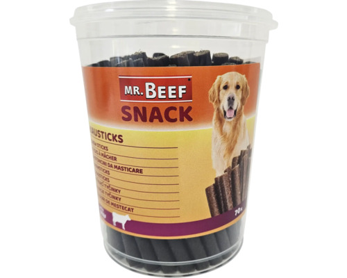 Friandises pour chiens Mr.Beef Kausticks, 70 pièces