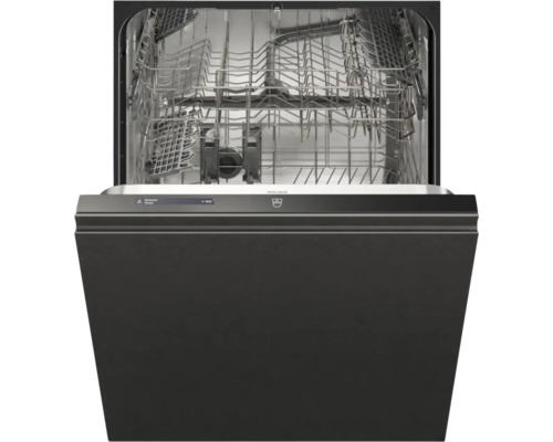 Lave-vaisselle ouvert avec intérieur en métal