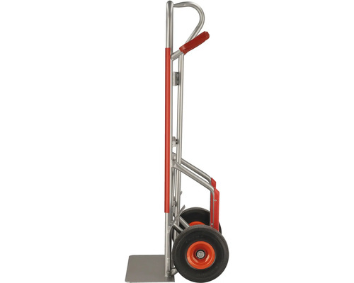 Diable en acier à deux roues