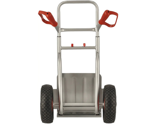 Diable en aluminium avec pneus en caoutchouc