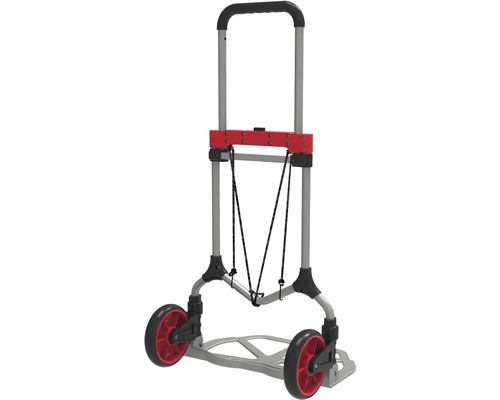 Diable en aluminium avec roues en caoutchouc