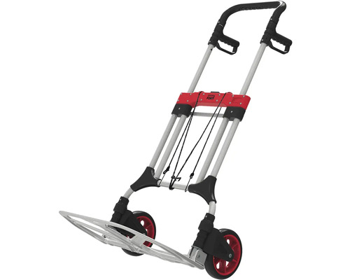 Diable avec roues et tendeurs