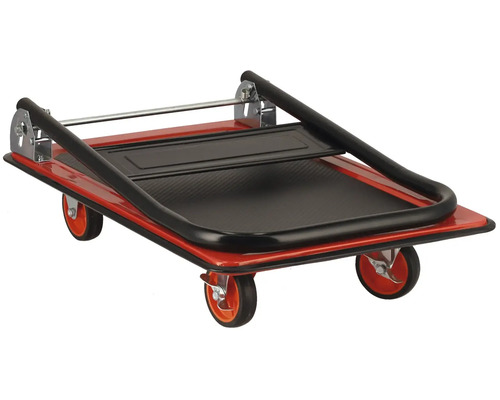 Diable de transport avec poignée rabattable