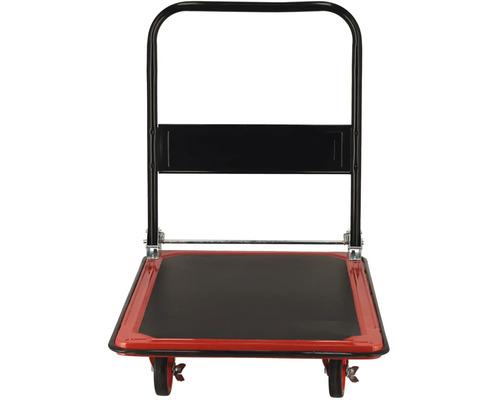 Chariot à plateforme avec poignée rabattable