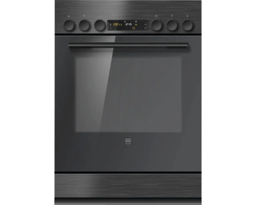V-ZUG Combair V400 7UHC Einbau Herd mit Geräteschublade BxH 55x76.2 cm schwarz 2201900041 ZUG Backofen mit Glasfront