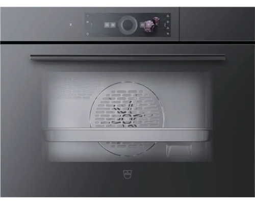 V-ZUG CombiSteamer V4000 45 Einbau Steamer BxH 60x45 cm schwarz 2303100001 Einbau-Backofen mit Bedienfeld und Innenraumbeleuchtung