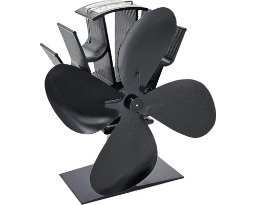 Kaminventilator mit vier Flügeln