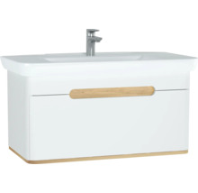 Waschtischunterschrank mit Waschbecken und Armatur