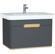 Meuble sous-vasque avec lavabo et robinet