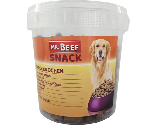 Friandises pour chiens Mr. Beef Os à bacon 900 g