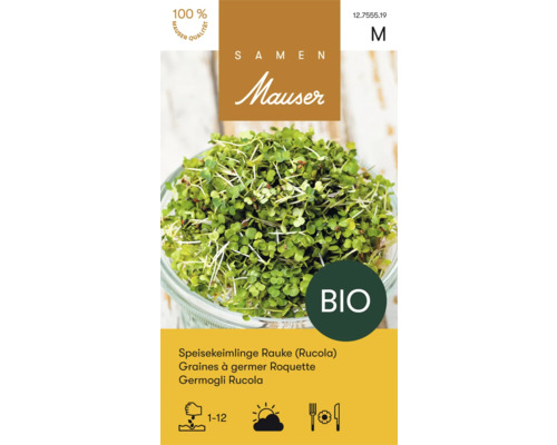 Semences Mauser graines germées roquette 200 g Mauser Graines germées roquette semences