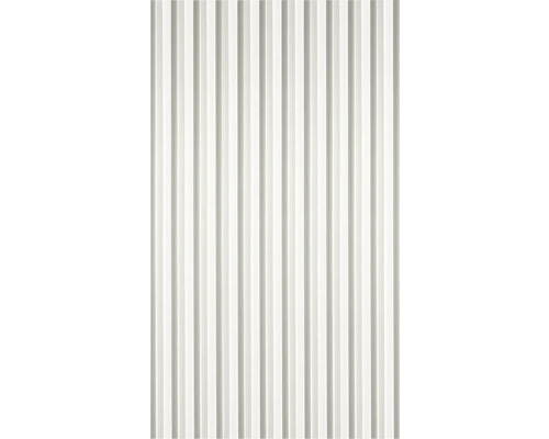 Rideau de porte Rayures gris-beige 90x200 cm Papier peint à rayures