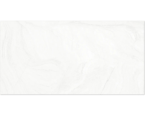 Carrelage pour sol en grès cérame fin Varana blanco 32x62,5 cm