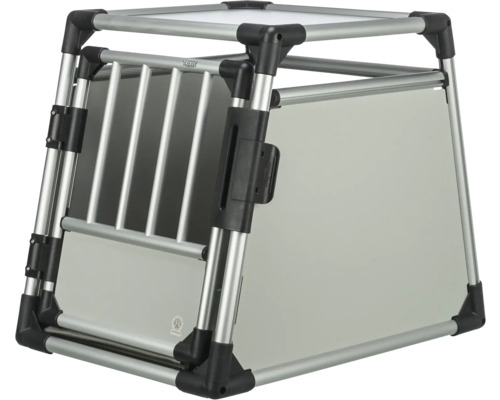 Boîte de transport pour chien TRIXIE 55 x 78 cm aluminium