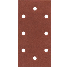Papier abrasif avec trous pour aspiration de la poussière.