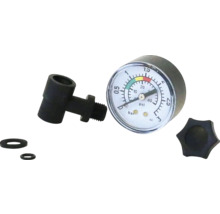 Manomètre avec raccord et joints d''étanchéité