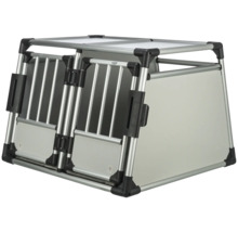 Boîte de transport pour chien TRIXIE 95 x 88 cm aluminium