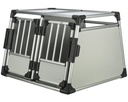 Boîte de transport pour chien TRIXIE 95 x 88 cm aluminium