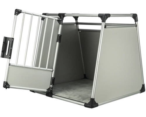 Boîte de transport pour chien TRIXIE 95 x 88 cm aluminium