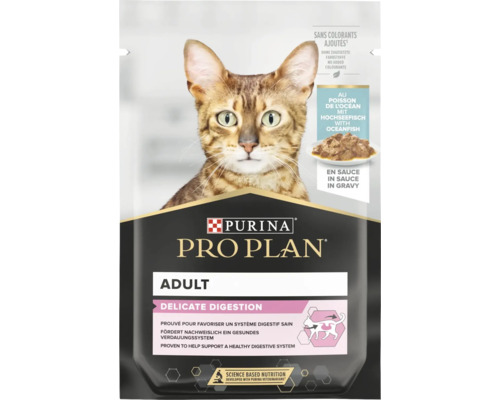 Pâtée pour chats au poisson Pro Plan Delicate PURINA 85 g