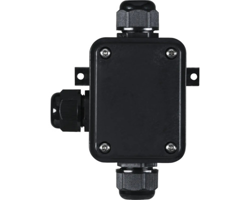 Boîte de dérivation en plastique avec trois sorties