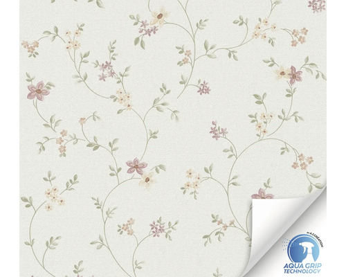 Papier peint à fleurs avec motif floral