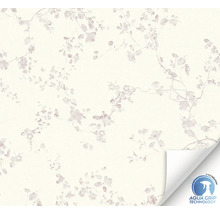 Papier peint à motif floral