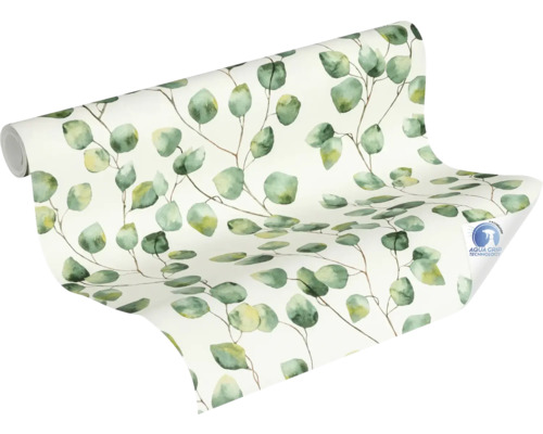 Rouleau de papier peint avec motif d''eucalyptus