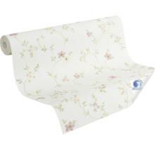 Rouleau de papier peint à motif floral