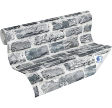 Rouleau de papier peint aspect mur de pierre