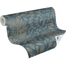 Rouleau de papier peint avec motif de feuilles