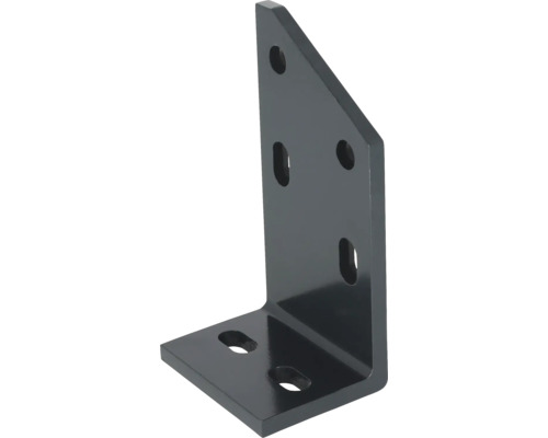 Équerre de fixation en métal avec plusieurs trous