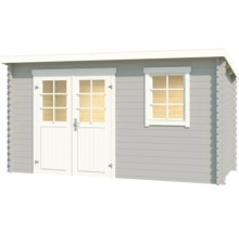 Abri de jardin avec double porte et fenêtre