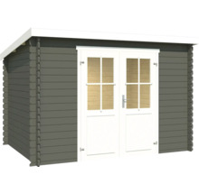 Abri de jardin en bois avec porte double