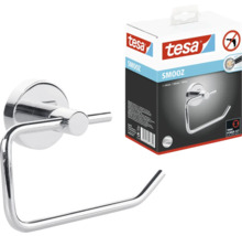 Tesa Smooz Toilettenpapierhalter aus verchromtem Metall mit Verpackung