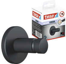 Tesa Moon Black Kleiderhaken mit Verpackung
